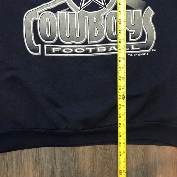 Vintage 90s Dallas Cowboys Crewneck Sweatshirt - Picture 2 of 7